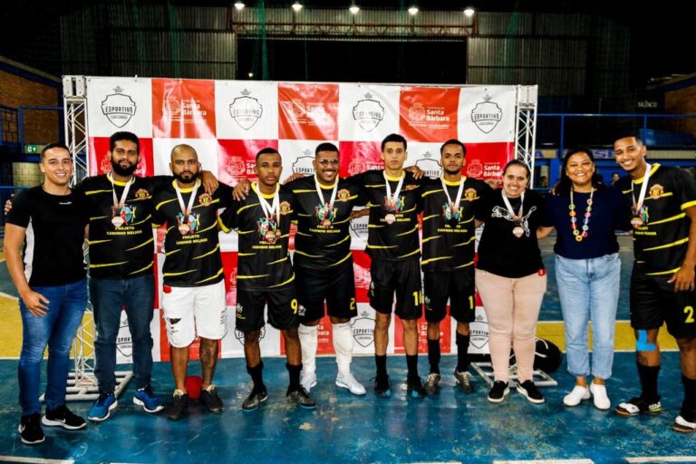 Santa Bárbara: Futsal, corrida e torneio encerram circuito esportivo
