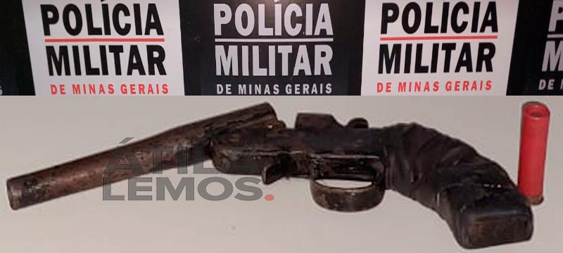 Preso Homem De 22 Anos Portando Garruchão Calibre 32 átila Lemos