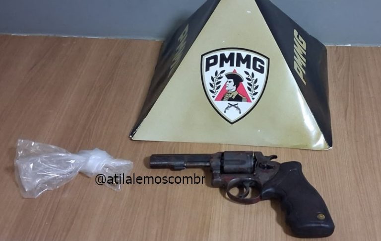 Polícia prende acusado de homicídio tentado e revolver